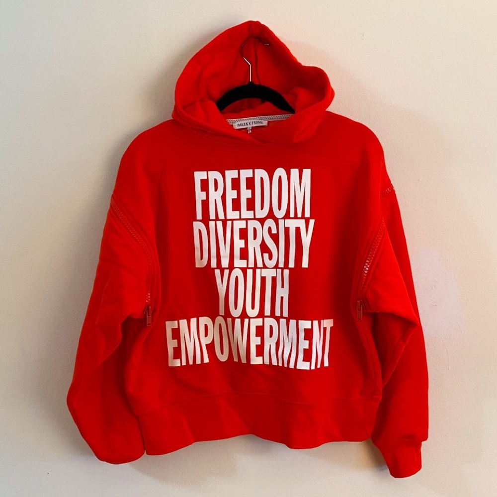 FRAME x IMAAN Zip Up Hoodie